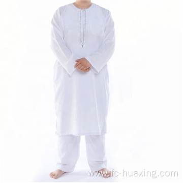 High Neck Jubba White Arabia